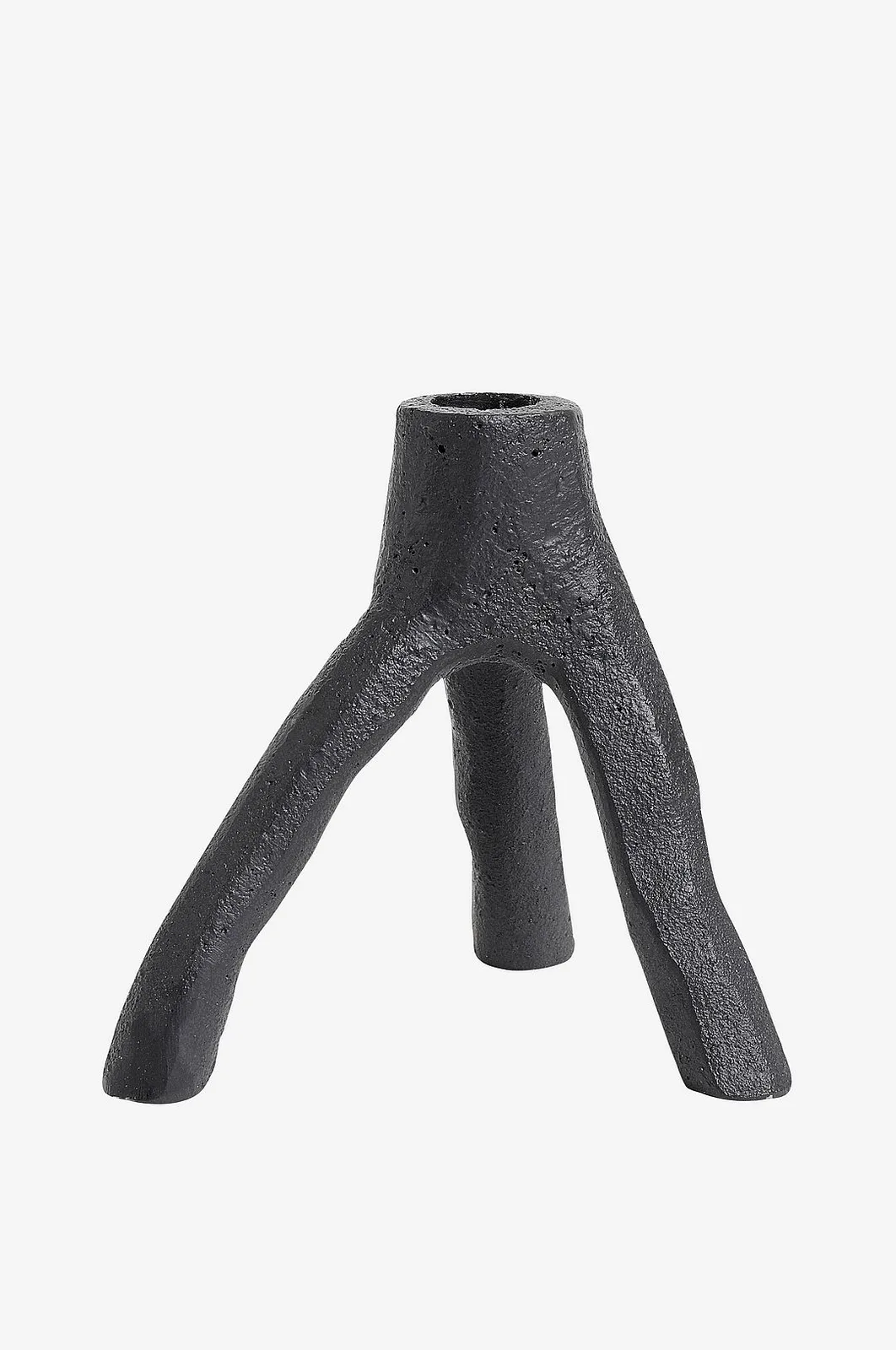 Lysestage Aion 13.4 cm - Lysestager & lanterner van MUUBS in Zwart – productfoto