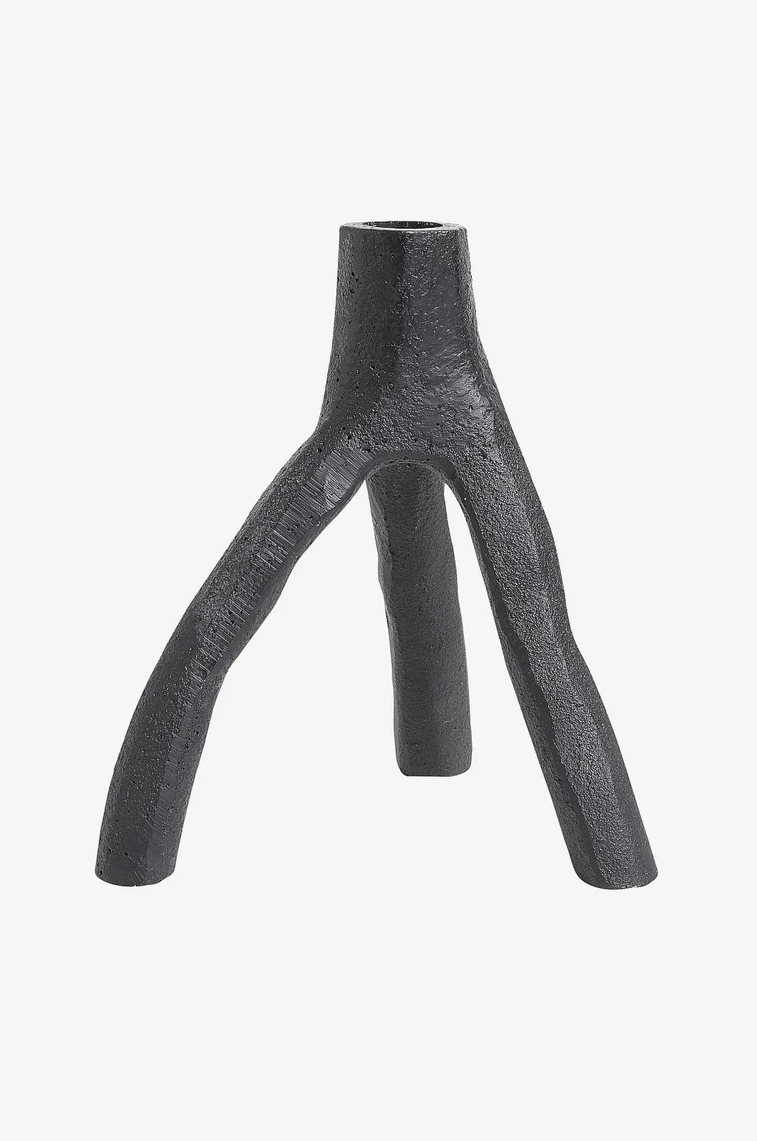 Lysestage Aion 14,7 cm - Lysestager & lanterner de MUUBS en Noir – photo du produit