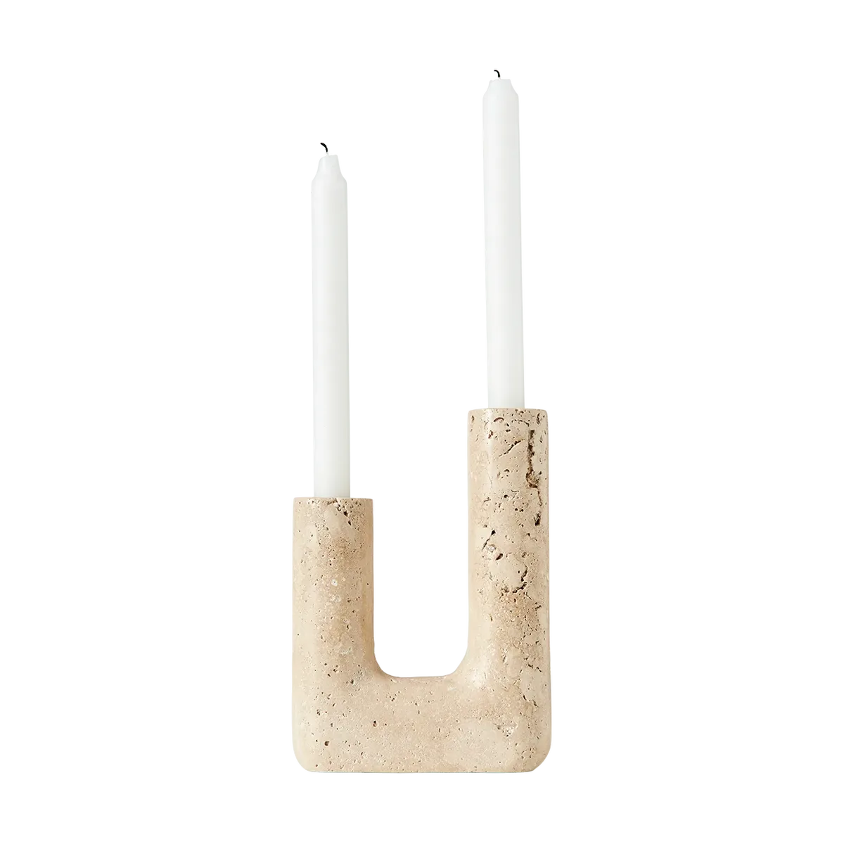 Minerva Kerzenhalter 20 cm Creme van MUUBS – productfoto