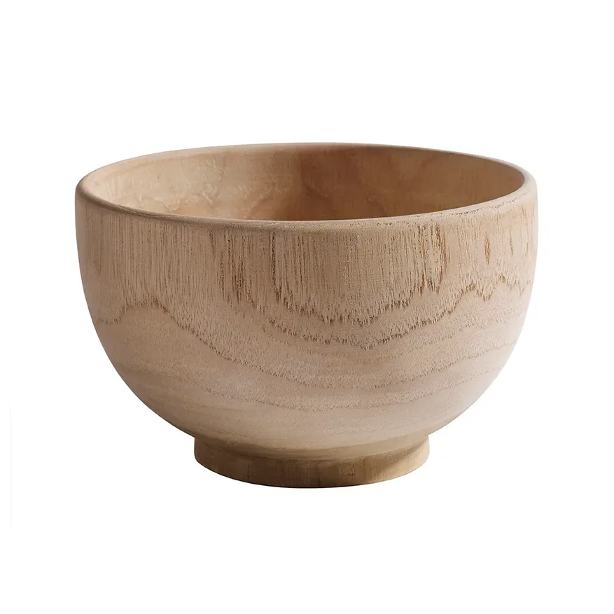 Skål Ø15 cm Base - Natur Teak fra MUUBS – produktbillede