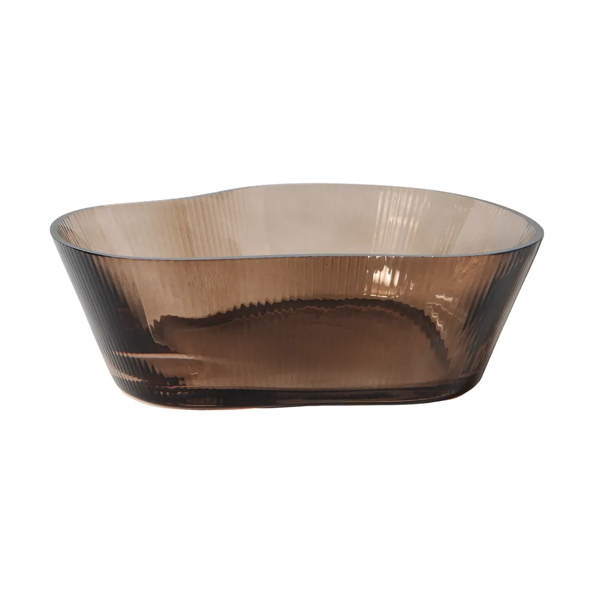 Ripe Schale Smoked brown, Ø17,5x5 cm från MUUBS – produktbild