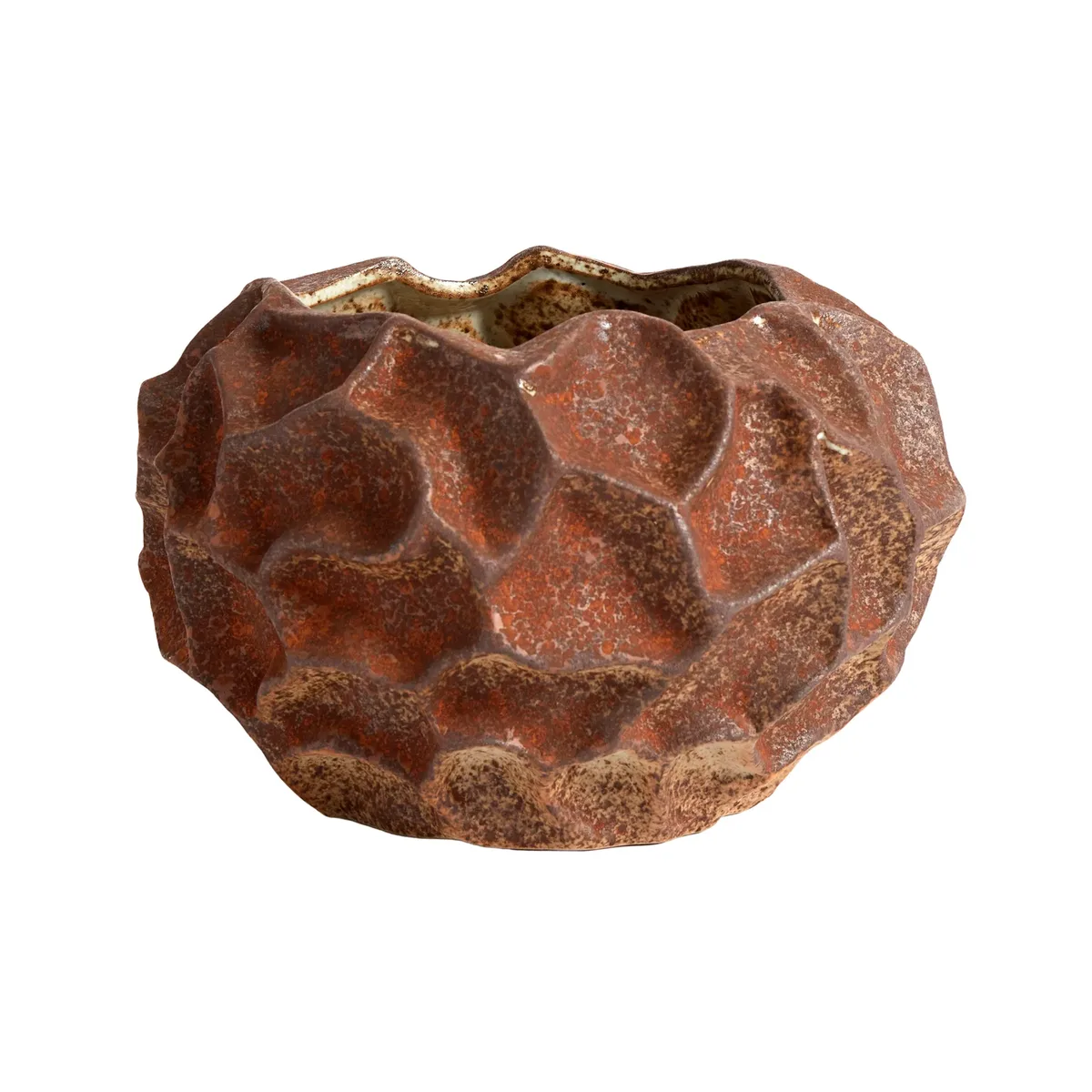 Soil Blumentopf Ø18 cm Rust fra MUUBS – produktbillede