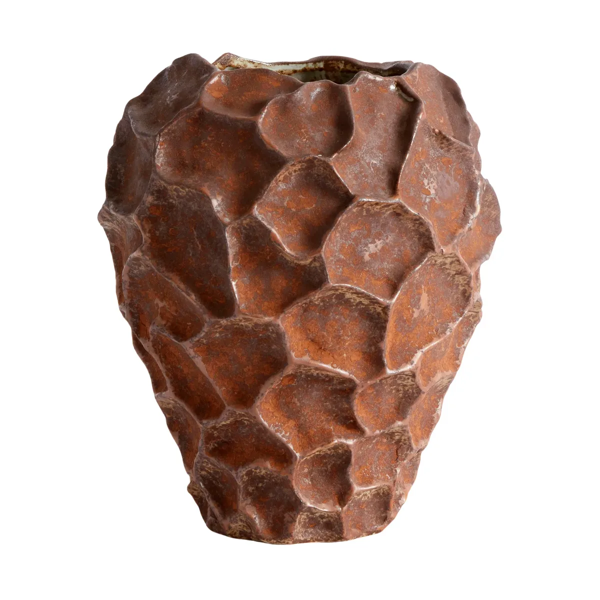 Soil Vase 21,5cm Rust fra MUUBS – produktbillede