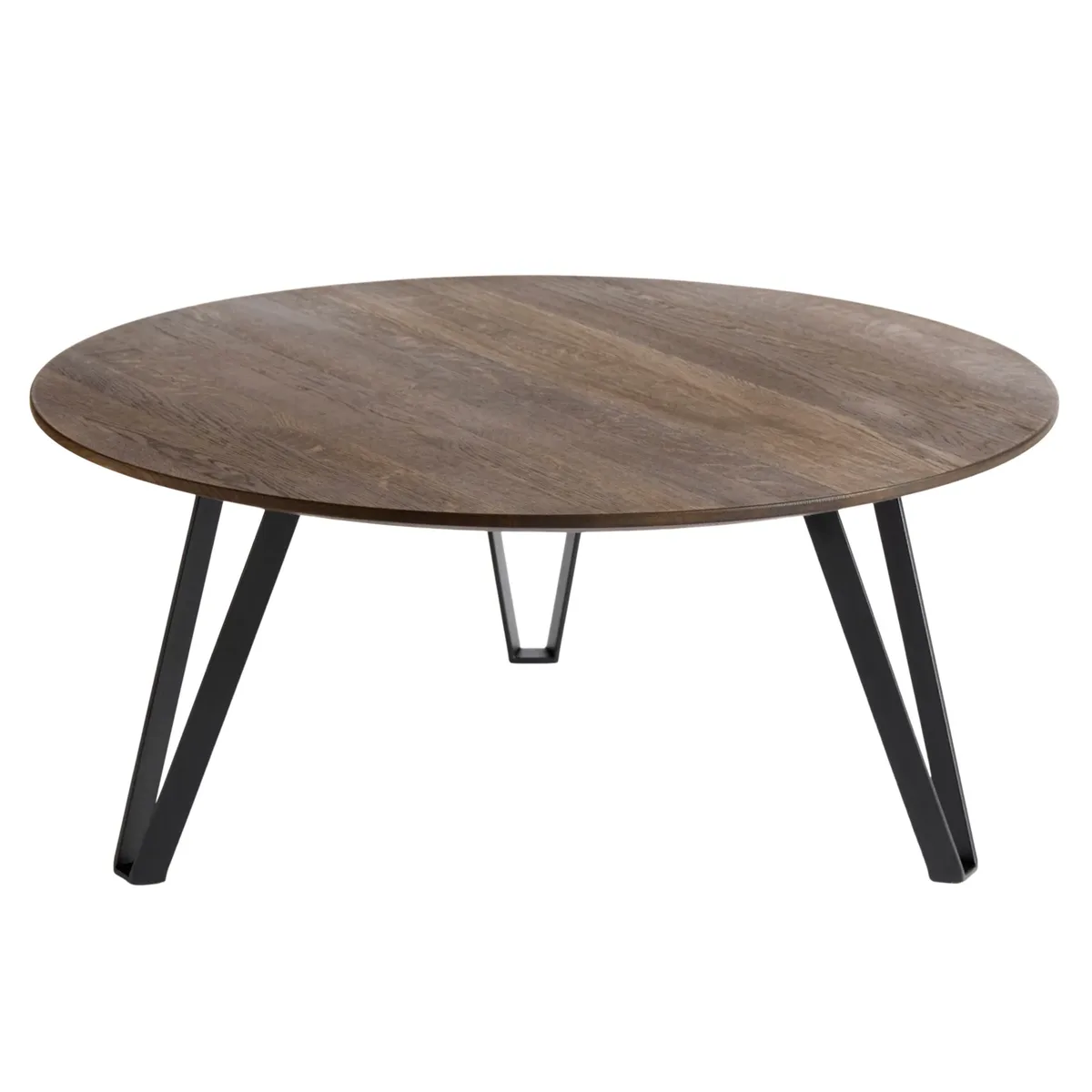 Space Couchtisch Ø90cm Geräucherte Eiche fra MUUBS – produktbillede