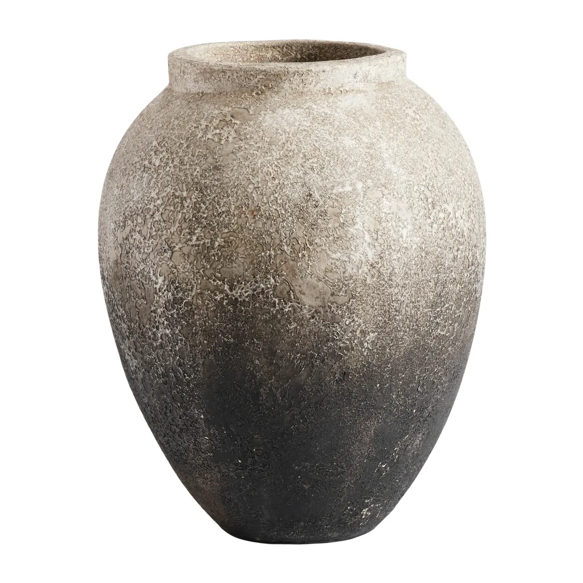 Pot Story h28 cm Ø23 cm Gris de MUUBS – photo du produit