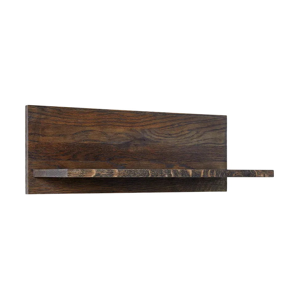 Tokyo Wandregal 50 cm Dark oiled oak van MUUBS – productfoto