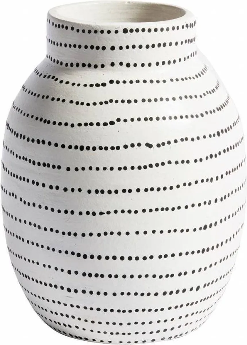 Vaas / Vase Ocean - Terracotta White de MUUBS en Blanc – photo du produit