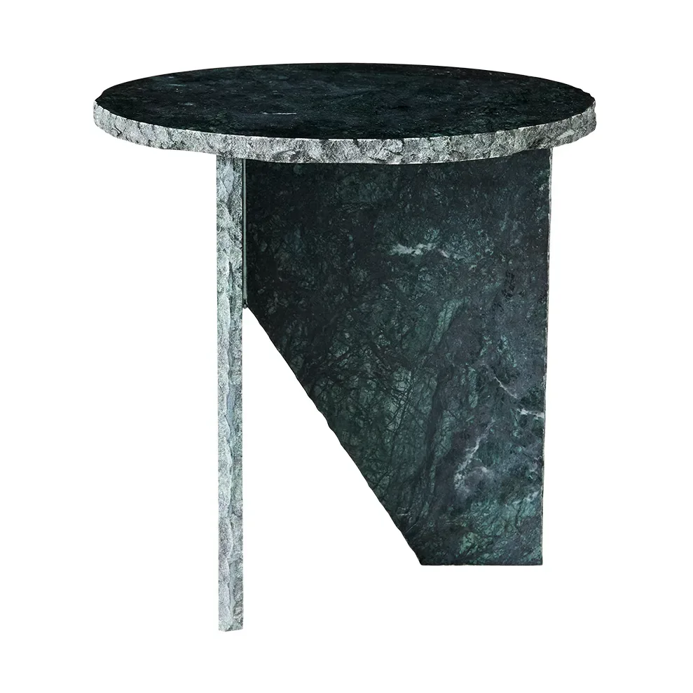 Verde Beistelltisch Ø40 cm Grüner Marmor fra MUUBS – produktbillede