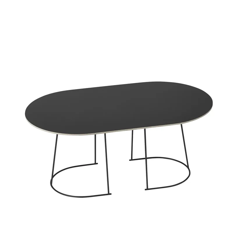 Airy Couchtisch M Schwarz fra Muuto – produktbillede