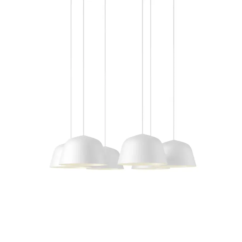 Ambit Pendant Cluster - Ø25 - 6 - White / White Muuto by Muuto – product photo