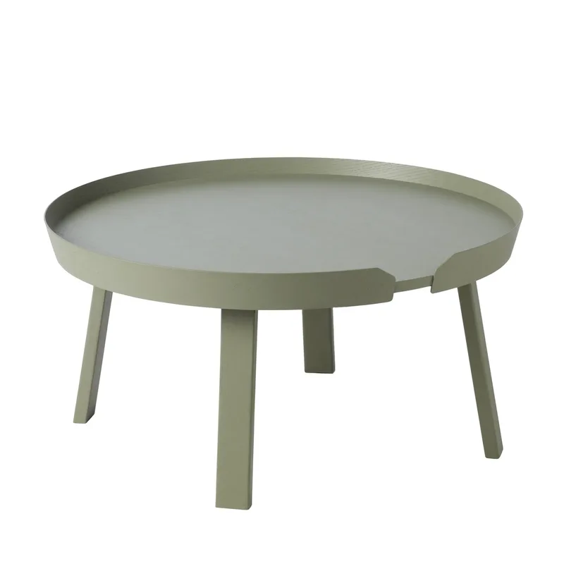 Around Couchtisch groß Dusty green (grün) by Muuto – product photo