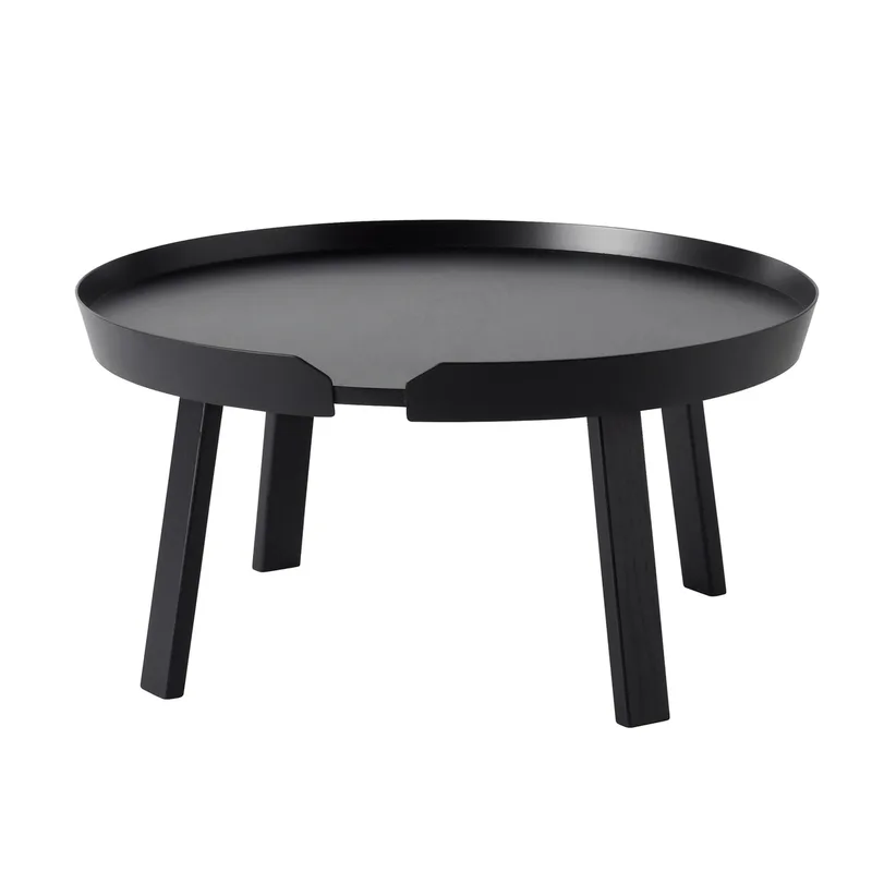 Around Couchtisch groß Schwarz by Muuto – product photo