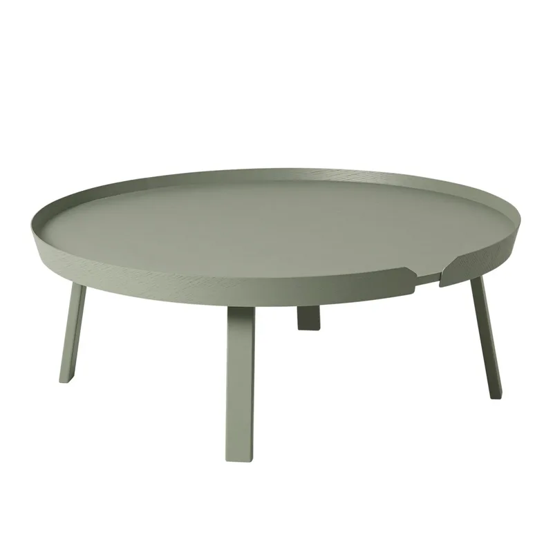Around Tisch xl Dusty green van Muuto – productfoto
