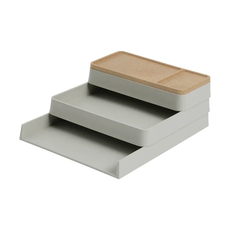 Arrange Desktop Verwahrung Configuration 1 grey van Muuto – productfoto