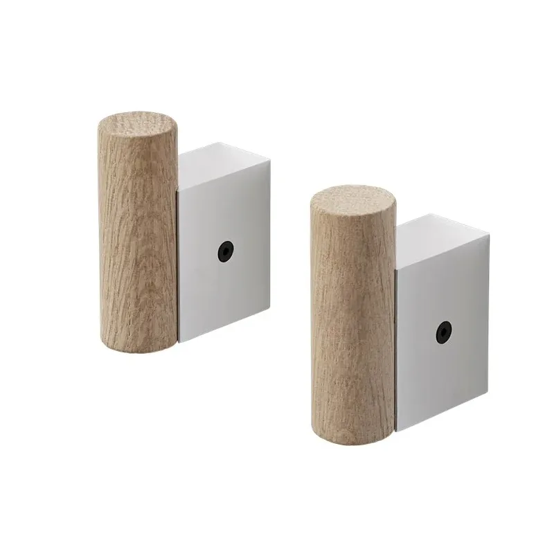 Attach Haken 2er Pack Oak-aluminum by Muuto – product photo