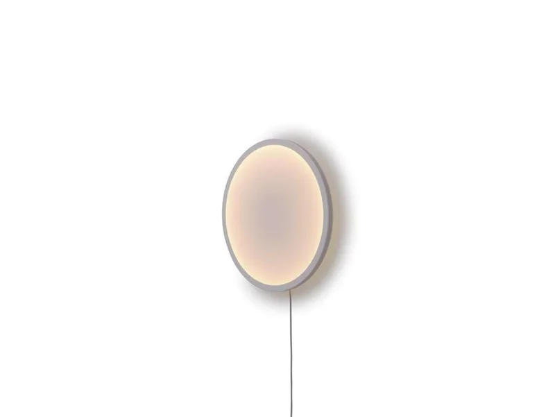 Calm Wandlamp Ø50 Touch Dim White/Grey van Muuto – productfoto