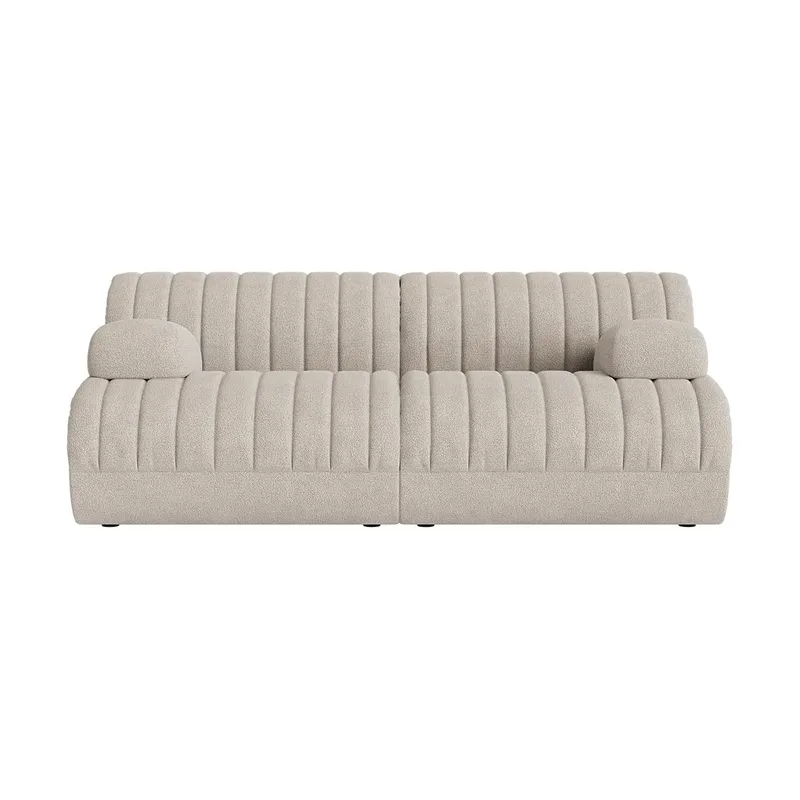 Coltre Modulsofa Konfiguration 2, Turf-Sand, 2-Sitzer von Muuto – Produktfoto