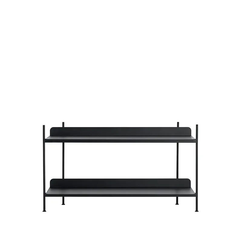 Compile configuration 1 Regalsystem Black by Muuto – product photo