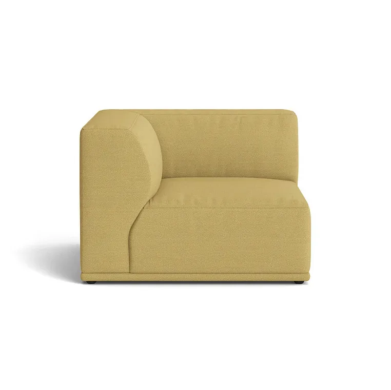 Connect soft modul Hallingdal 65 nr.407 gelb Eckabschnitt (F) by Muuto – product photo
