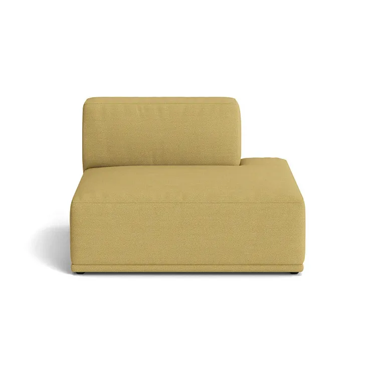 Connect soft modul Hallingdal 65 nr.407 gelb Ohne Armlehne (D) fra Muuto – produktbillede