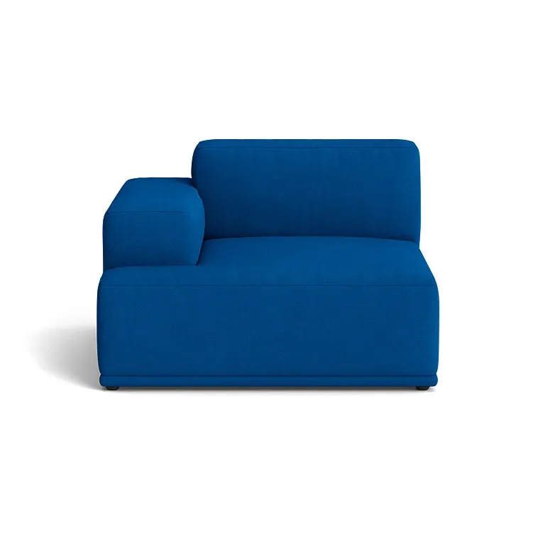 Connect soft modul Hallingdal 65 nr.750 blau Armlehne links (A) de Muuto – photo du produit