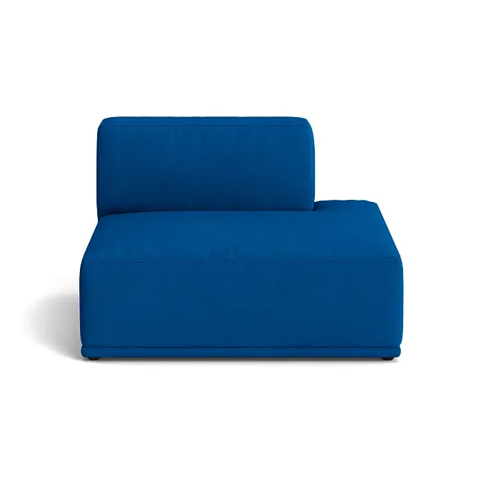 Connect soft modul Hallingdal 65 nr.750 blau Ohne Armlehne (D) von Muuto – Produktfoto