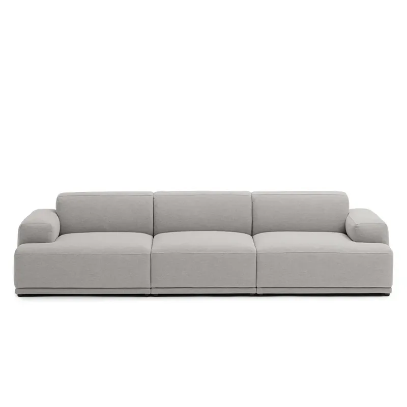 Connect Soft Modular Sofa / 3-Seater - Configuration 1 - Clay 12 von Muuto – Produktfoto