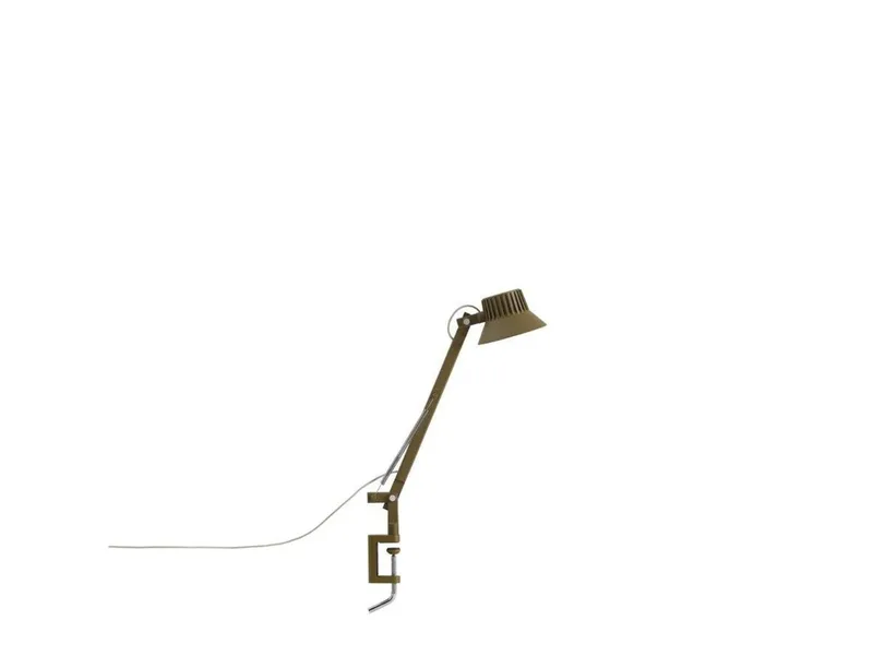 Dedicate Tafellamp w/Clamp S1 Brown Green by Muuto – product photo