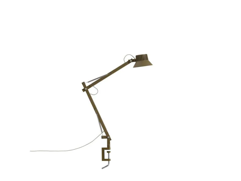 Dedicate Tafellamp w/Clamp S2 Brown Green van Muuto – productfoto