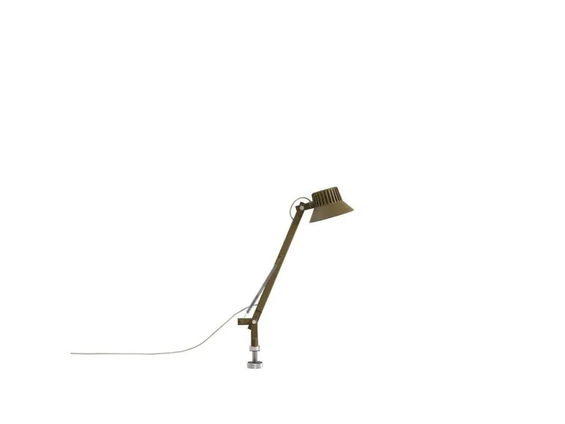 Dedicate Tafellamp w/Pin S1 Brown Green van Muuto – productfoto