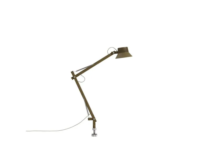 Dedicate Tafellamp w/Pin S2 Brown Green by Muuto – product photo