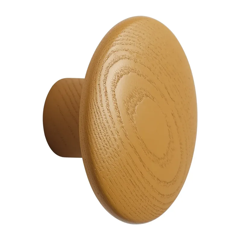Dots wood Haken burnt orange Ø9cm van Muuto – productfoto