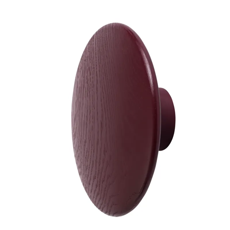 Dots Wood Ø17 cm - Burgundy von Muuto – Produktfoto