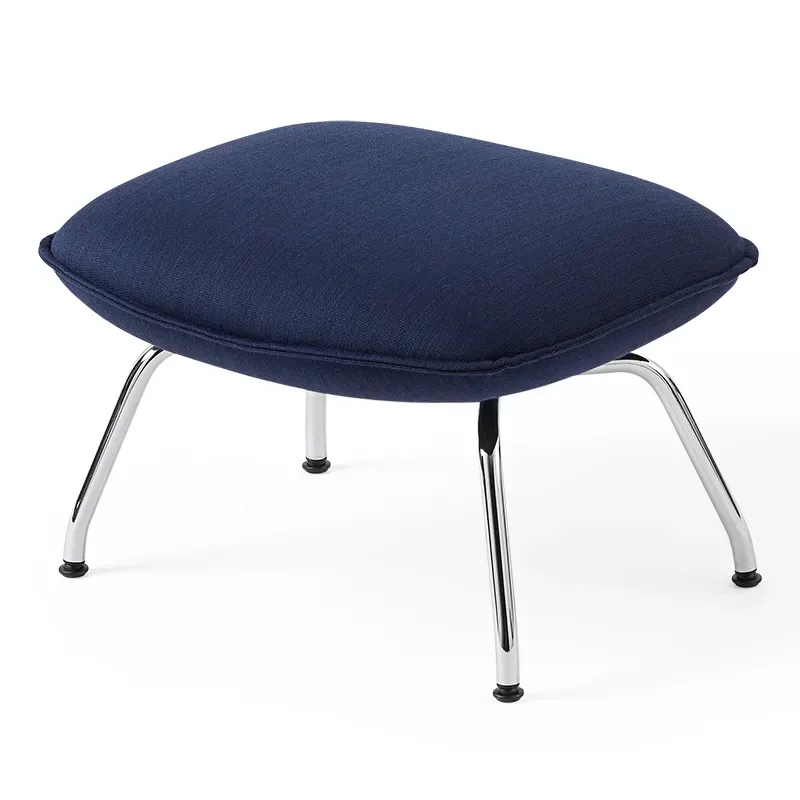 Doze Ottoman Tube Base - Balder 782 Chrome by Muuto – product photo