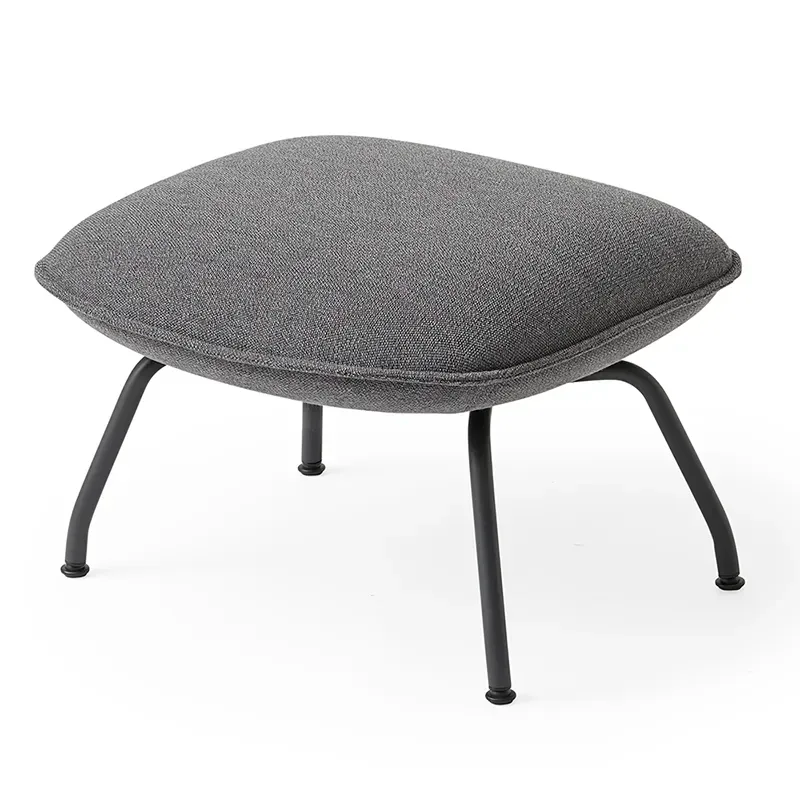 Doze Ottoman Tube Base - Ocean 80 Anthracite Black von Muuto – Produktfoto