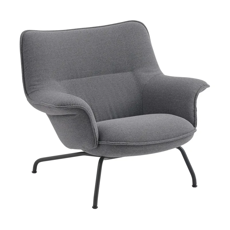 Doze Sessel niedrig Ocean 80-anthracite black by Muuto – product photo