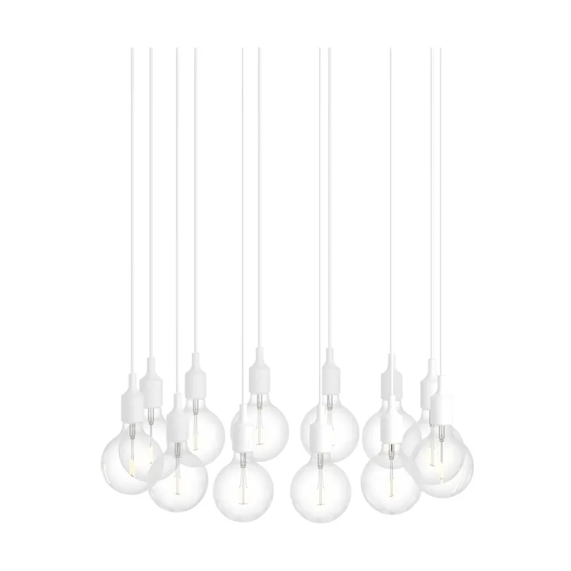 E27 Pendant Cluster 12 Pendel Weiß by Muuto – product photo