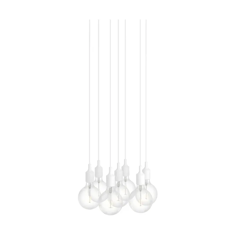 E27 Pendant Cluster 7 Pendel Weiß by Muuto – product photo