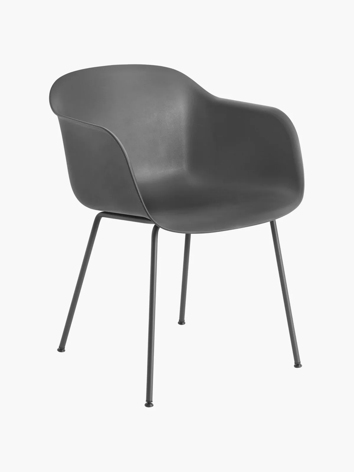 Eetkamerstoel Fiber met armleuningen by Muuto – product photo