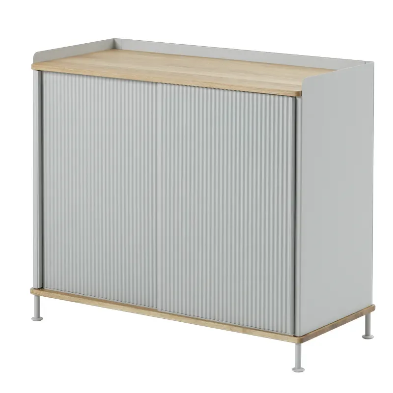 Enfold Anrichte 100 x 45 cm - oiled oak Grey by Muuto – product photo