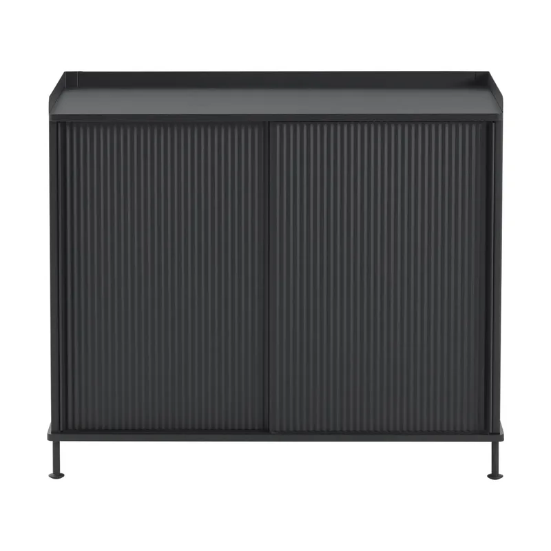 Enfold Sideboard 100x45x85 cm Black-anthracite black van Muuto – productfoto
