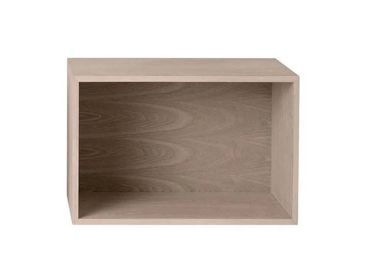 Étagère avec panneau Stacked 2.0, grand chêne de Muuto – photo du produit