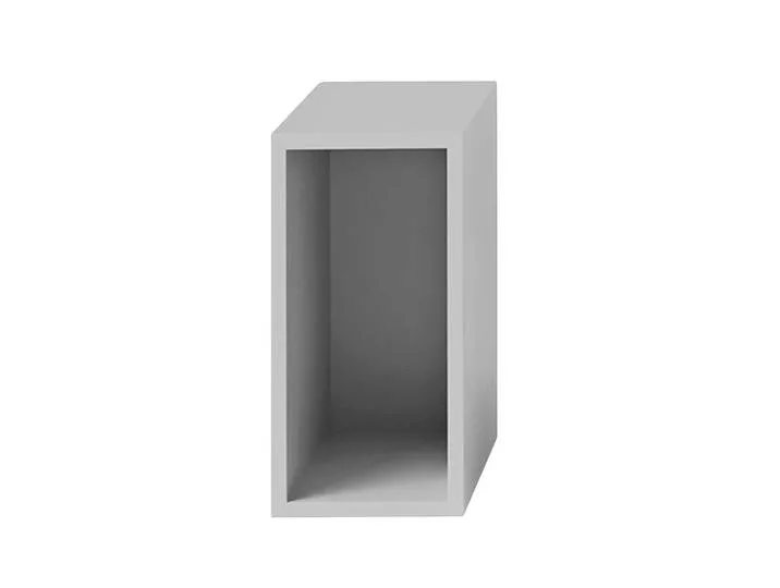 Étagère avec panneau Stacked 2.0, petit gris clair de Muuto – photo du produit