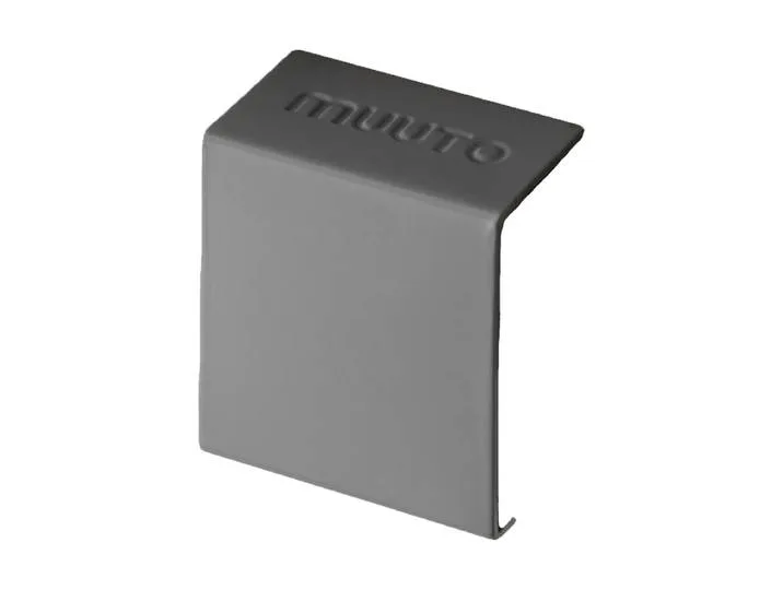 Étagère Mini clips 1-pack Grey van Muuto – productfoto