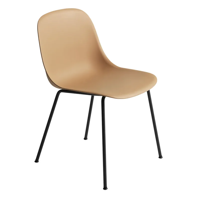 Fiber side chair Stuhl Okra (gelb) de Muuto – photo du produit