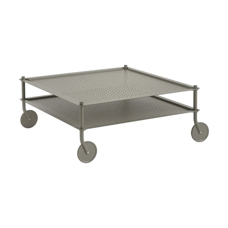 Flow Couchtisch 95x95 cm Taupe von Muuto – Produktfoto