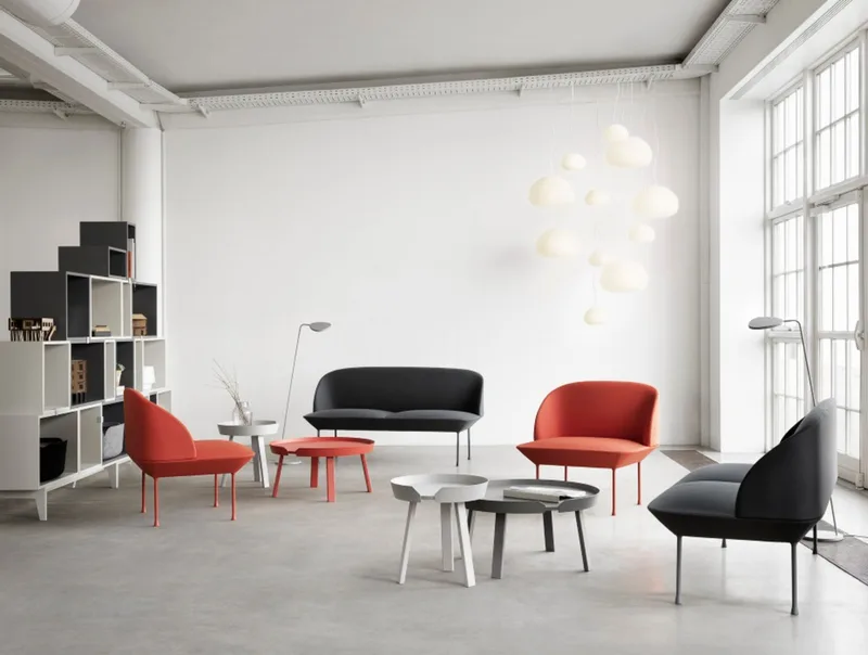 Fluid Hanglamp Ø23 Opal White fra Muuto – produktbillede