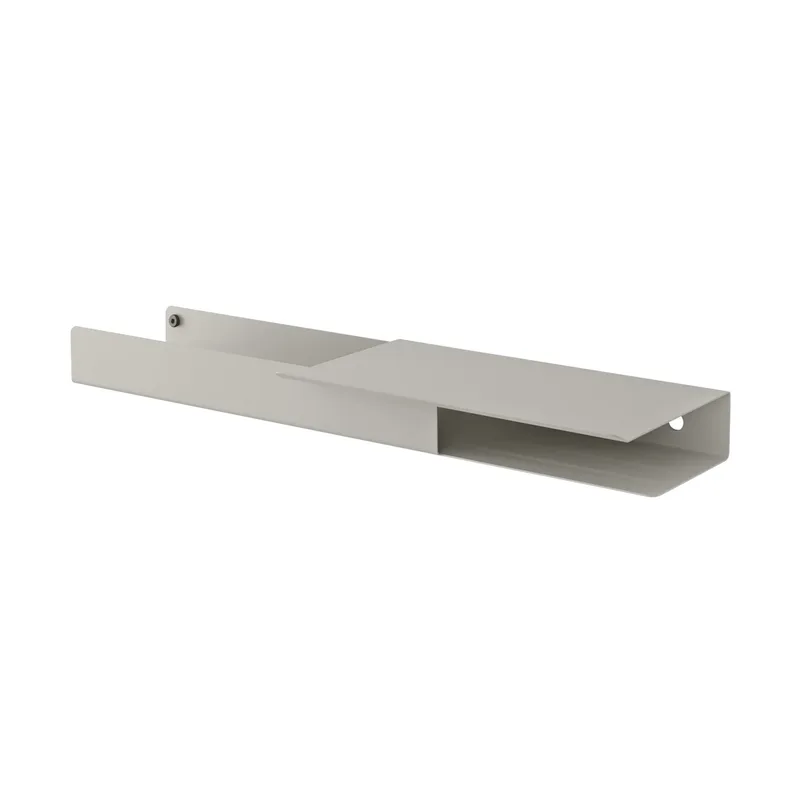 Folded platform Regal 62 x 5,4cm Grey von Muuto – Produktfoto