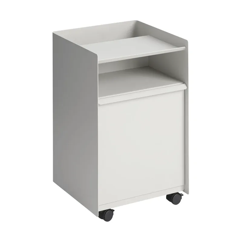 Folded Trolley Rollwagen mit Schublade Grey by Muuto – product photo