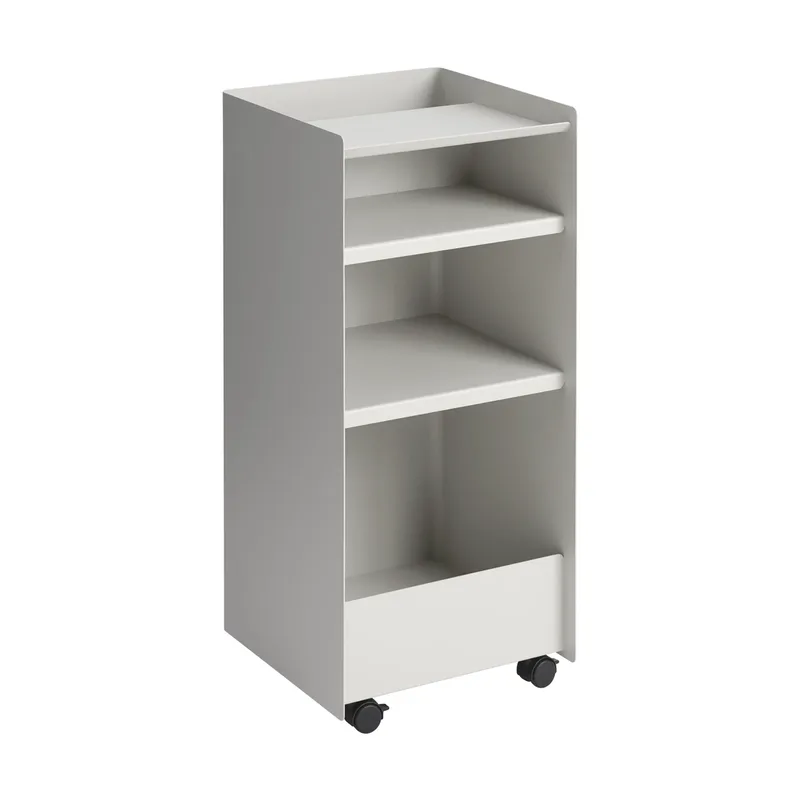Folded Trolley Rollwagen offen Grau, 37,4x38,7x37,2 cm by Muuto – product photo